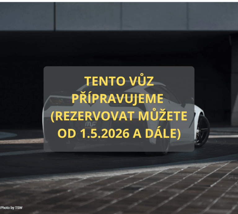 Chevrolet Corvette C7 Z51 pronajem ostrava